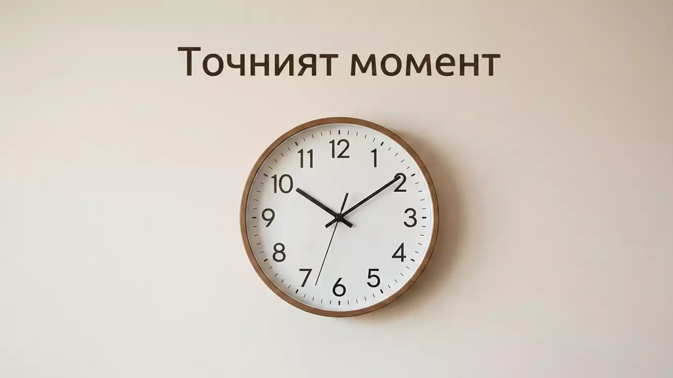 Кран часовник до бадминтонен мач в живо излъчване по време на пауза