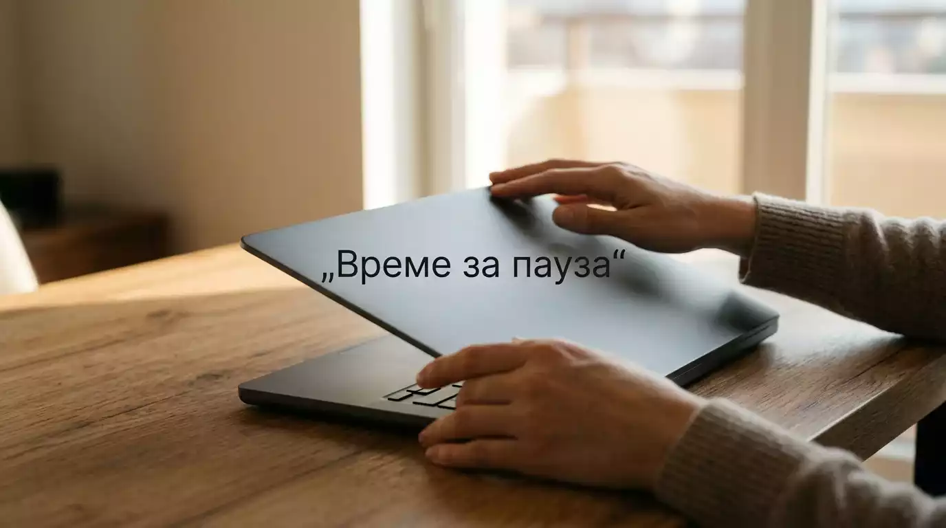 Залагащ затваря лаптопа след достигане на стоп-лос лимит