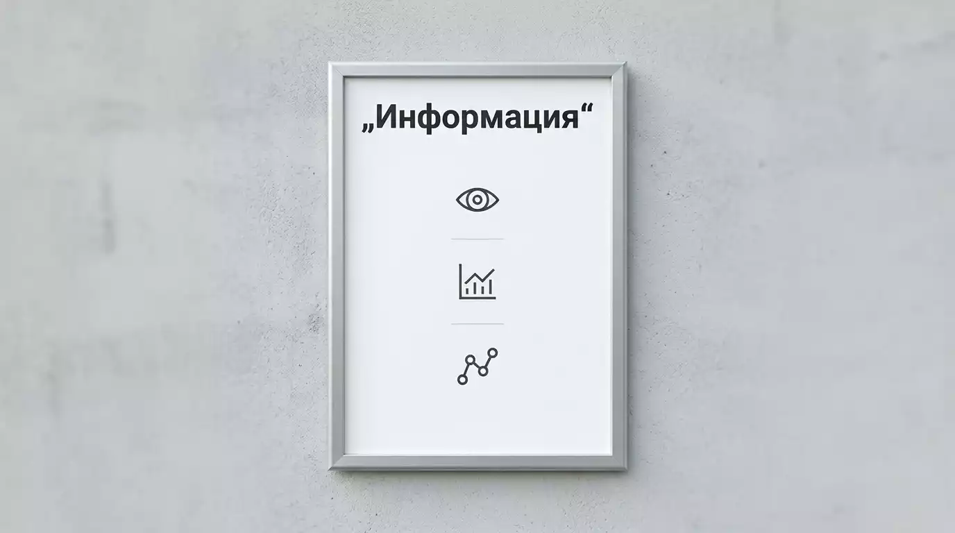 Плакат с правила за отговорно залагане в публично пространство