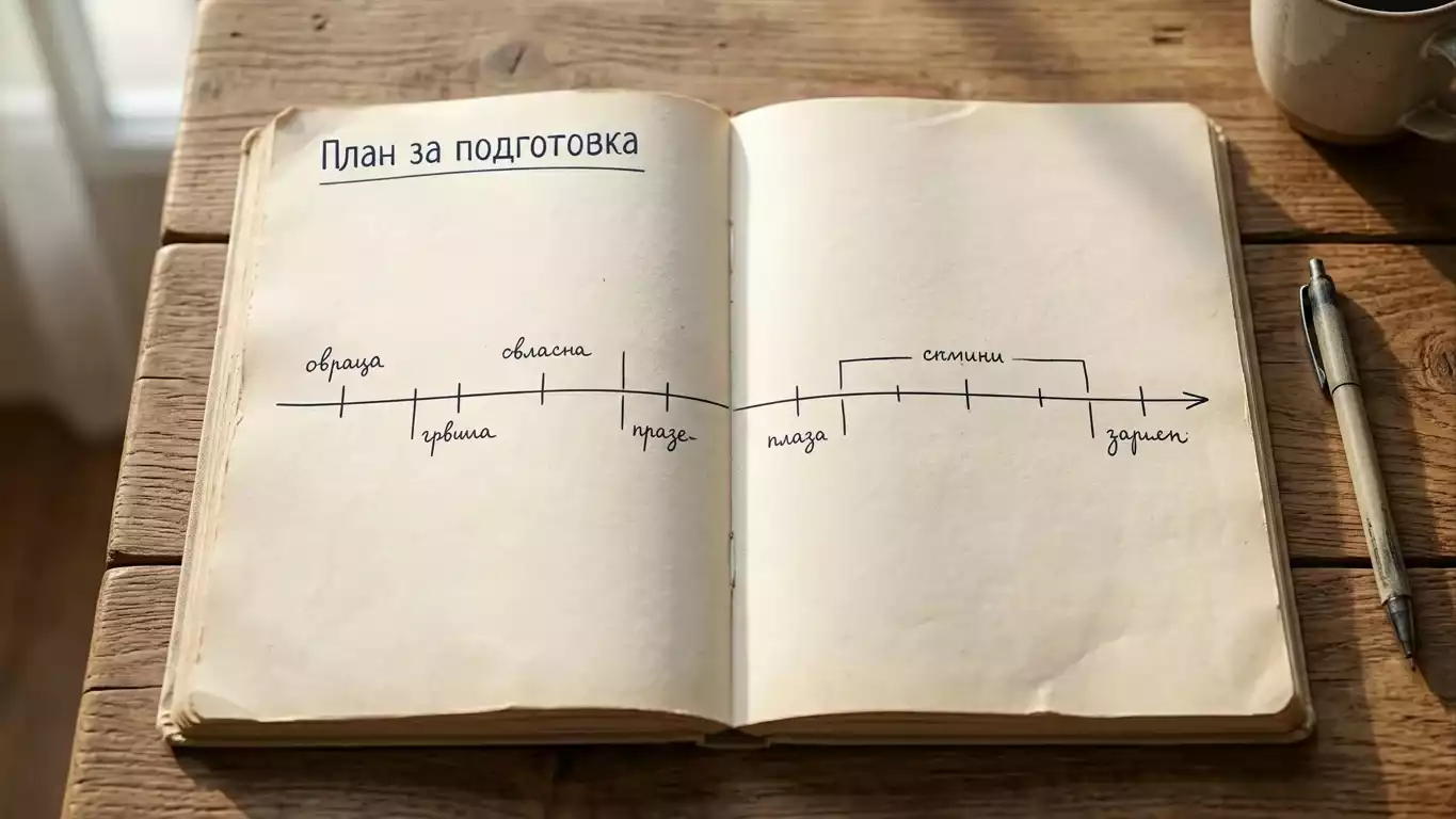Стратегически план на сезон в хартиен формат за национален отбор